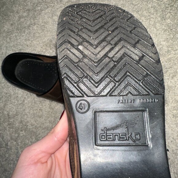 Brown Dansko Slip-on Clogs - Picture 3 of 3